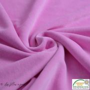 Tissu nicky velours - Rose clair - Oeko-Tex ® Autres marques - 4