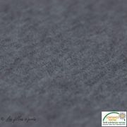 Tissu nicky velours - Gris chiné - Oeko-Tex ® Autres marques - 2