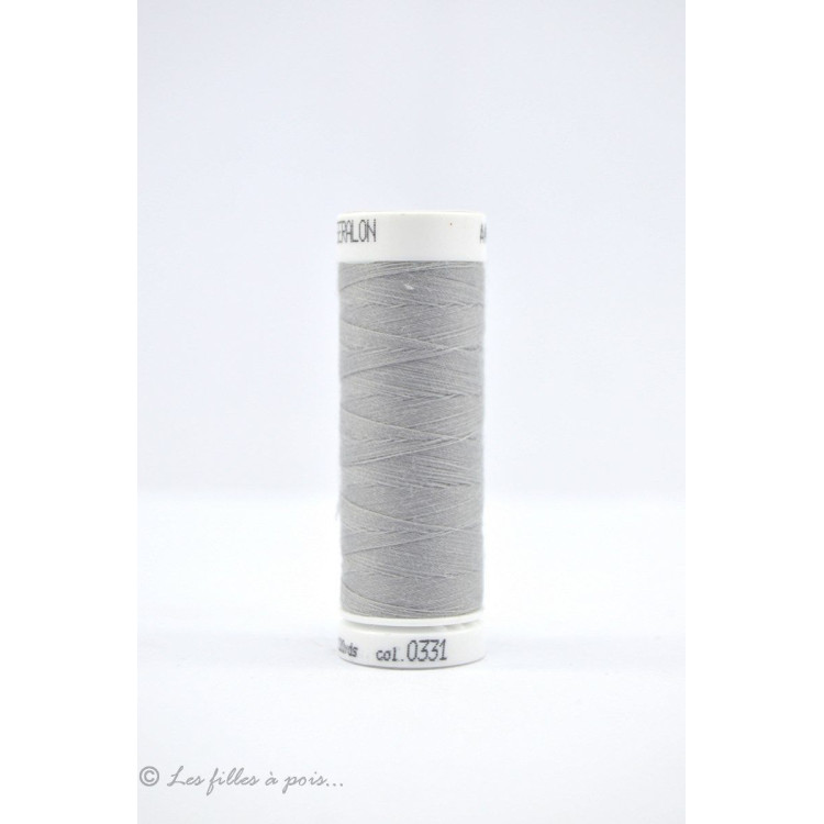 Fil à coudre Mettler ® Seralon 200m - Gris - 0331 METTLER ® - Fils à coudre et à broder - 1 Fil à coudre Mettler ® Seralon 200m - Gris - 0331 METTLER ® - Fils à coudre et à broder - 1