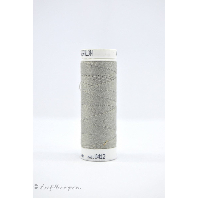 Mettler ® Seralon hilo de coser 200m - Gris - 0412 METTLER ® - Fils à coudre et à broder - 1 Mettler ® Seralon hilo de coser 200m - Gris - 0412 METTLER ® - Fils à coudre et à broder - 1