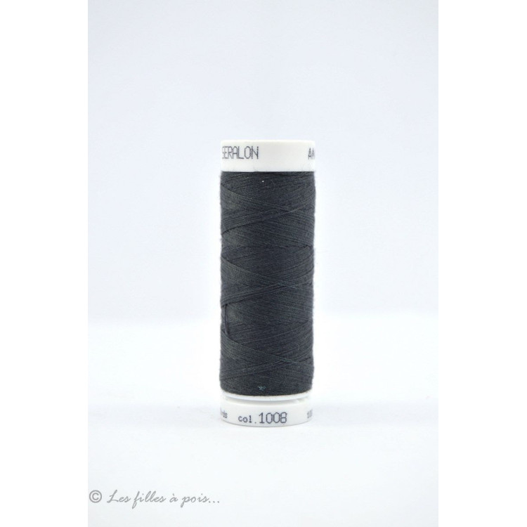 Fil Ă coudre Mettler Seralon 200m - Gris - 1008 METTLER Âź - Fils Ă coudre et Ă broder - 1 Fil Ă coudre Mettler Seralon 200m - Gris - 1008 METTLER Âź - Fils Ă coudre et Ă broder - 1