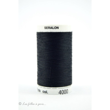 Fil à coudre Mettler ® Seralon 500m - noir - 4000 METTLER ® - Fils à coudre et à broder - 1