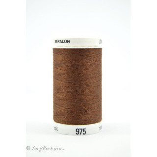 Fil à coudre Mettler ® Seralon 500m - marron - 0975 METTLER ® - Fils à coudre et à broder - 1