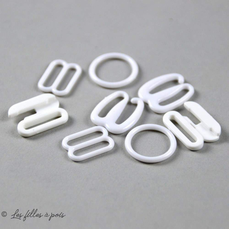 Kit de sutiã - Plástico -10mm Autres marques - Tissus et mercerie - 7 Kit de sutiã - Plástico -10mm Autres marques - Tissus et mercerie - 7