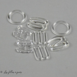 Kit soutien-gorge - Plastique -10mm  - 13