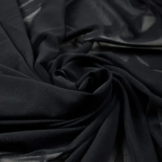 Résille fine extensible powernet noir - Oekotex Tissus et mercerie créative – Nos sélections sans marque - 1