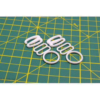 Accessoires de soutien gorge - Lot de 6 pièces - 15mm Autres marques - Tissus et mercerie - 2
