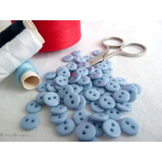 Boutons résine - 9mm - Lot de 50 - 13