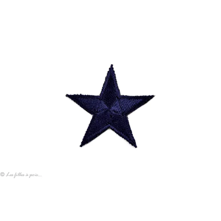 Crachá com estrela - para passar a ferro Tissus et mercerie créative – Nos sélections sans marque - 2 Crachá com estrela - para passar a ferro Tissus et mercerie créative – Nos sélections sans marque - 2