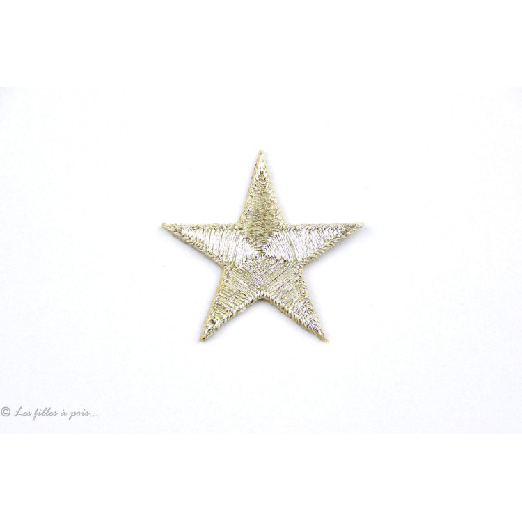 Crachá com estrela - para passar a ferro Autres marques - Tissus et mercerie - 3 Crachá com estrela - para passar a ferro Autres marques - Tissus et mercerie - 3