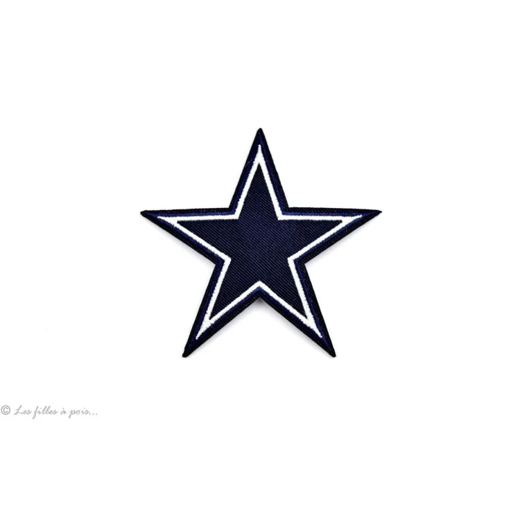 Écusson étoile - Thermocollant Tissus et mercerie créative – Nos sélections sans marque - 2