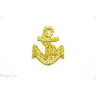 Écusson ancre de marine - Thermocollant Tissus et mercerie créative – Nos sélections sans marque - 3
