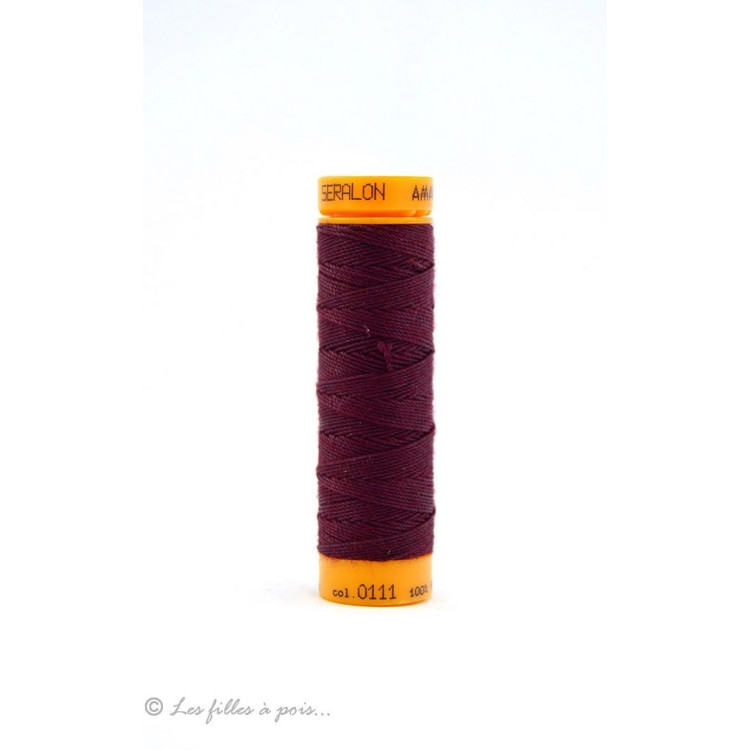 Mettler ® Seralon hilo para coser ojales y cordones - Rojo - 0111 METTLER ® - Fils à coudre et à broder - 1 Mettler ® Seralon hilo para coser ojales y cordones - Rojo - 0111 METTLER ® - Fils à coudre et à broder - 1