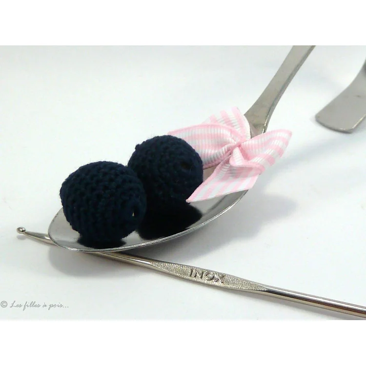 Perle crochetée à la main – Large choix de couleurs - 10
