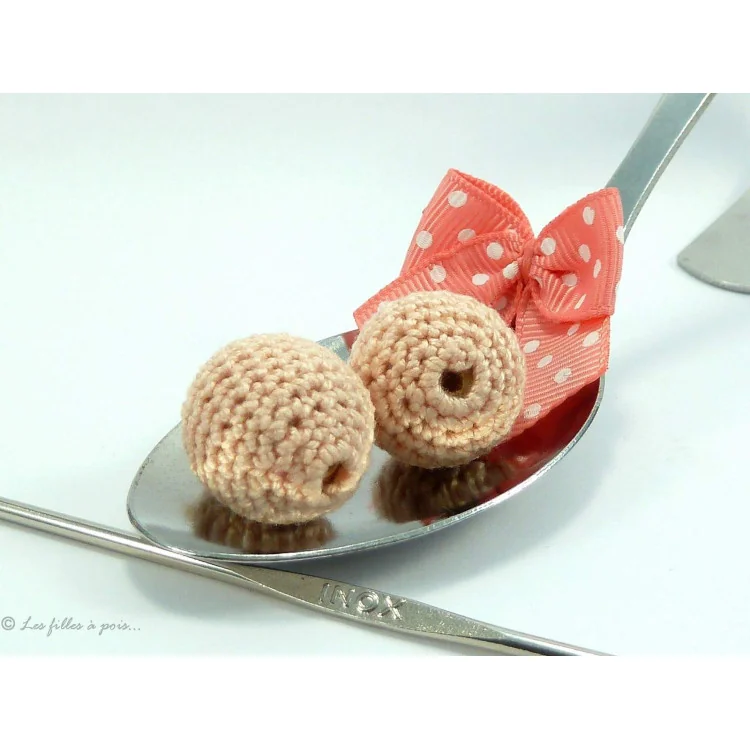 Perle crochetée - Crochetée à la main - 23 Perle crochetée - Crochetée à la main - 23