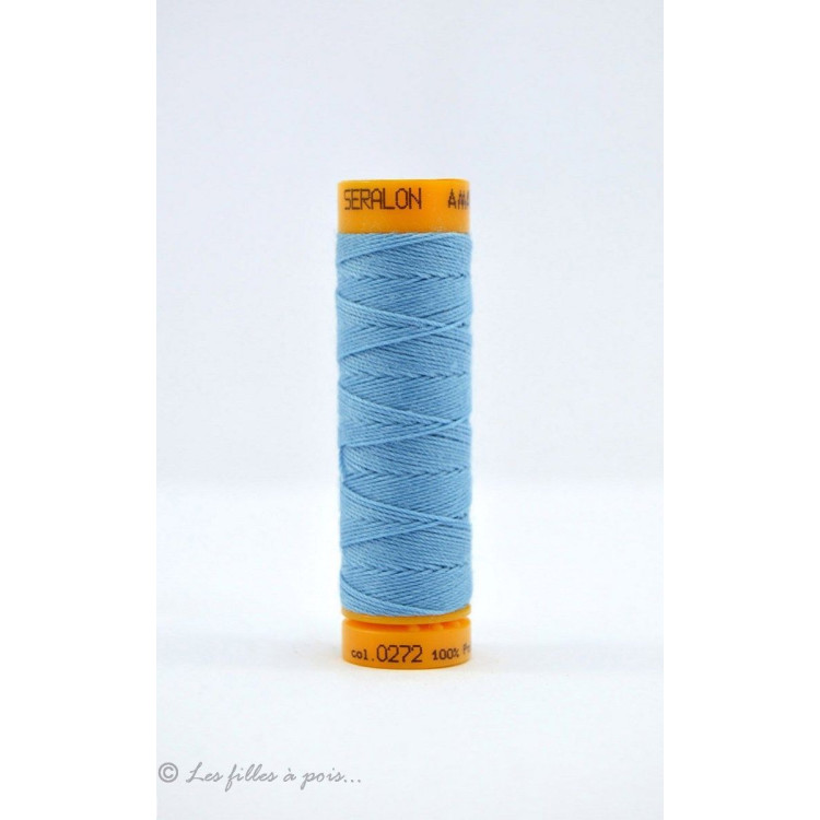Mettler ® Seralon hilo para coser ojales y cordones - Azul - 0272 METTLER ® - Fils à coudre et à broder - 1 Mettler ® Seralon hilo para coser ojales y cordones - Azul - 0272 METTLER ® - Fils à coudre et à broder - 1