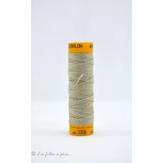 Mettler Seralon hilo para coser ojales y cordones - Beige - 0326 Mettler : fils à coudre, broder et surjeter de qualité - 1