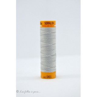 Fil à coudre boutonnière et cordonnet Mettler ® Seralon - Gris - 0411 METTLER ® - Fils à coudre et à broder - 1