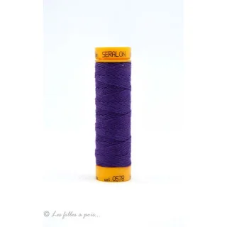 Mettler Seralon hilo para coser ojales y cordones - Violeta - 0578 Mettler : fils à coudre, broder et surjeter de qualité - 1