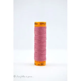 Mettler Seralon hilo para coser ojales y cordones - Rosa - 0867 Mettler : fils à coudre, broder et surjeter de qualité - 1