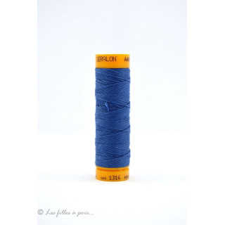 Fil à coudre boutonnière et cordonnet Mettler ® Seralon - Bleu - 1316 METTLER ® - Fils à coudre et à broder - 1