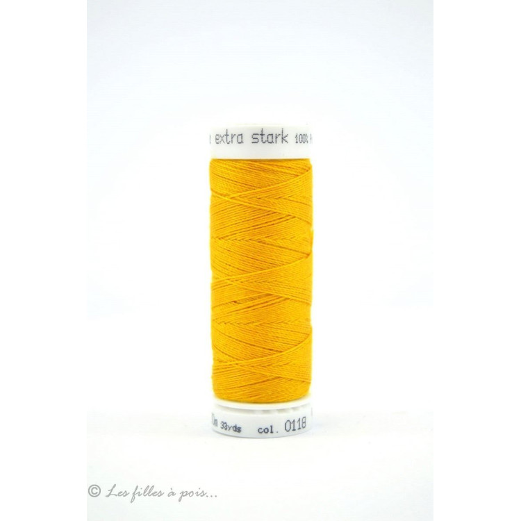 Hilo de coser Mettler ® Extra-Stark - Amarillo - 0118 METTLER ® - Fils à coudre et à broder - 1 Hilo de coser Mettler ® Extra-Stark - Amarillo - 0118 METTLER ® - Fils à coudre et à broder - 1