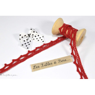 Dentelle coton - 10mm  - 9