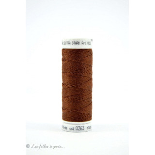 Fil à coudre Mettler ® Extra-Stark - Marron - 0263 METTLER ® - Fils à coudre et à broder - 1