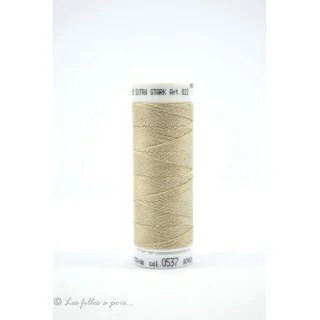 Hilo de coser Mettler Extra-Stark - Beige - 0537 Mettler : fils à coudre, broder et surjeter de qualité - 1