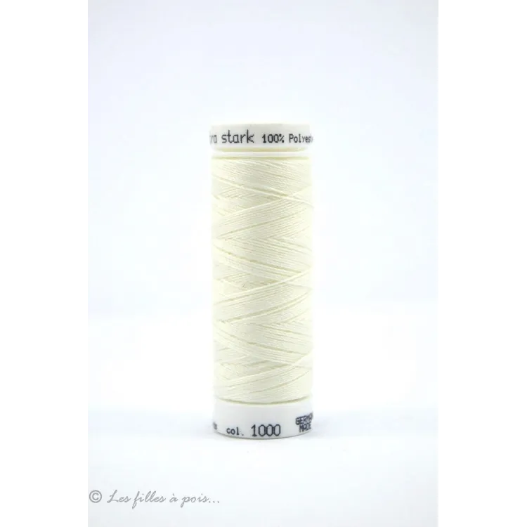 Fil à coudre Mettler ® Extra-Stark - Ecru - 1000 METTLER ® - Fils à coudre et à broder - 1 Fil à coudre Mettler ® Extra-Stark - Ecru - 1000 METTLER ® - Fils à coudre et à broder - 1