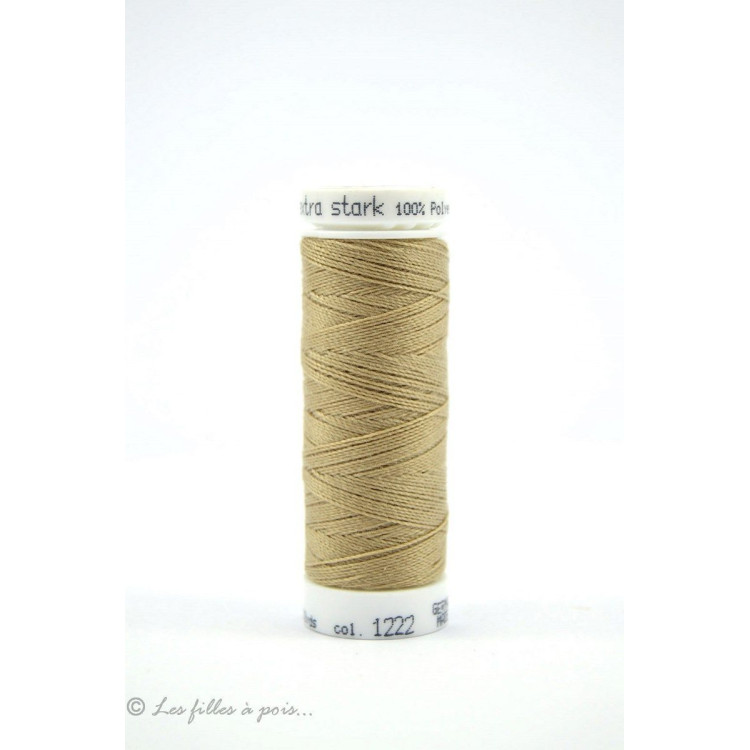 Hilo de coser Mettler ® Extra-Stark - Beige - 1222 METTLER ® - Fils à coudre et à broder - 1 Hilo de coser Mettler ® Extra-Stark - Beige - 1222 METTLER ® - Fils à coudre et à broder - 1