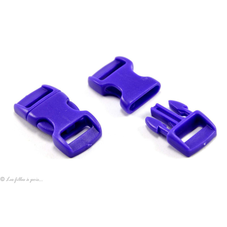 Fixadores rápidos de plástico - 10mm - Conjunto de 2 Autres marques - Tissus et mercerie - 3 Fixadores rápidos de plástico - 10mm - Conjunto de 2 Autres marques - Tissus et mercerie - 3