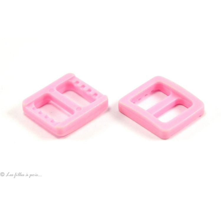 Boucles coulissantes de réglage en plastique pour sangle - 10mm - Lot de 2 Autres marques - Tissus et mercerie - 7 Boucles coulissantes de réglage en plastique pour sangle - 10mm - Lot de 2 Autres marques - Tissus et mercerie - 7