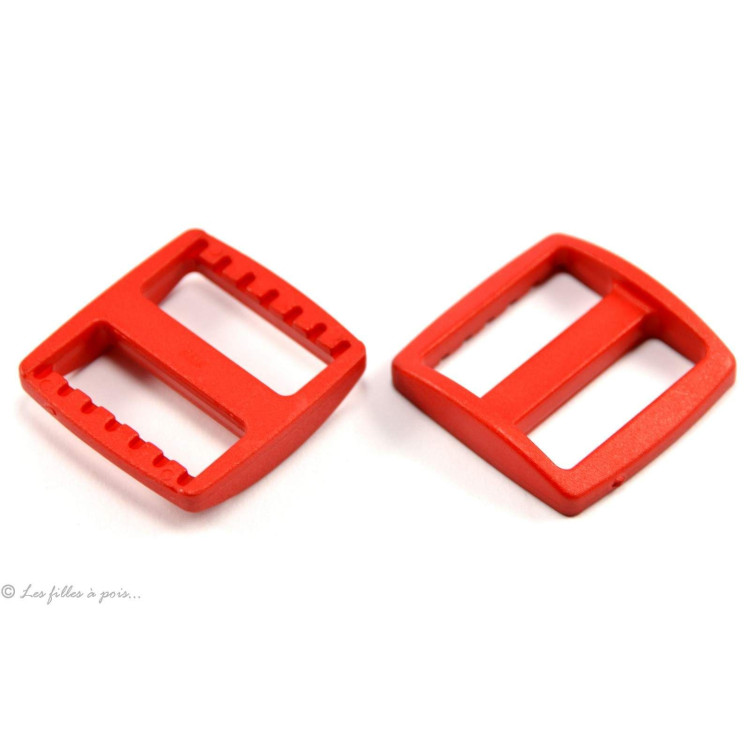 Boucle coulissante de réglage en plastique pour sangle - 25mm - Lot de 2 Autres marques - Tissus et mercerie - 17 Boucle coulissante de réglage en plastique pour sangle - 25mm - Lot de 2 Autres marques - Tissus et mercerie - 17