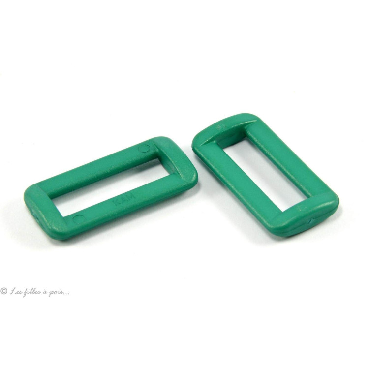 Anéis de plástico rectangulares - 25mm - Conjunto de 2 Autres marques - Tissus et mercerie - 4 Anéis de plástico rectangulares - 25mm - Conjunto de 2 Autres marques - Tissus et mercerie - 4
