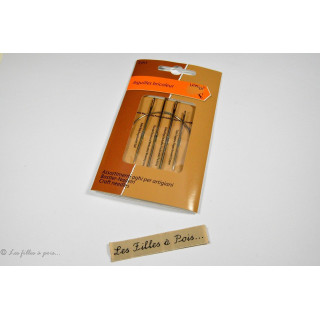 Aiguilles à coudre courbes de bricoleur - Assortiment de 5 aiguilles  - 1