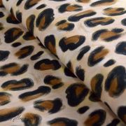 Tissu jersey digital motif léopard - Marron et blanc Autres marques - Tissus et mercerie - 1