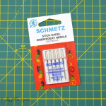 Aiguilles broderie machine à coudre  - Schmetz ® SCHMETZ ® - Aiguilles machine à coudre - 3