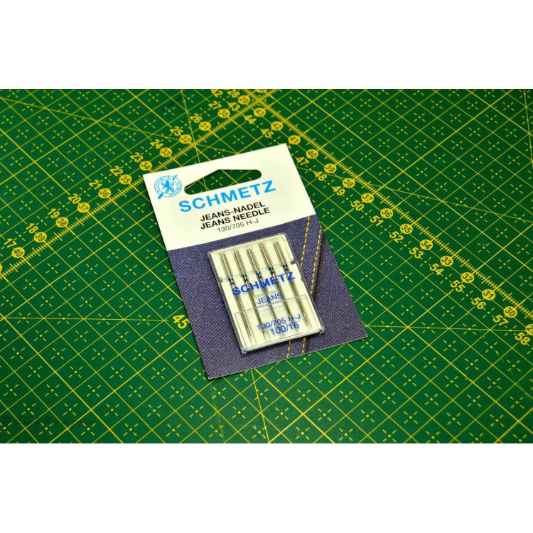 Agujas para máquinas de coser vaqueras - Agujas para máquinas de coser Schmetz SCHMETZ ® - Aiguilles machine à coudre - 2 Agujas para máquinas de coser vaqueras - Agujas para máquinas de coser Schmetz SCHMETZ ® - Aiguilles machine à coudre - 2