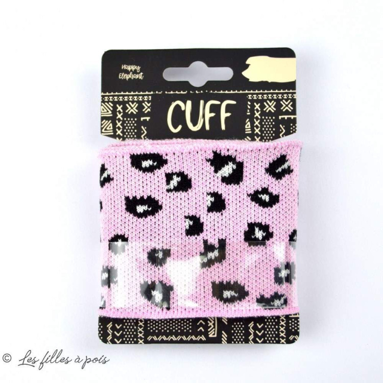Fita plana com estampado de leopardo Autres marques - Tissus et mercerie - 1 Fita plana com estampado de leopardo Autres marques - Tissus et mercerie - 1