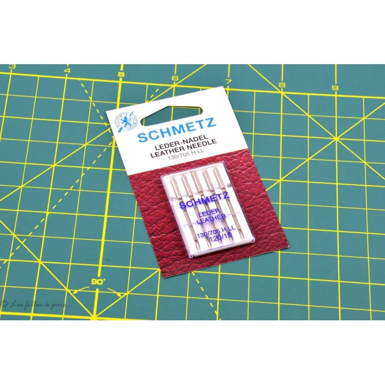 Aiguilles cuir machine à coudre - Schmetz Schmetz : aiguilles pour machines à coudre, broder et surjeter - 5 Aiguilles cuir machine à coudre - Schmetz Schmetz : aiguilles pour machines à coudre, broder et surjeter - 5