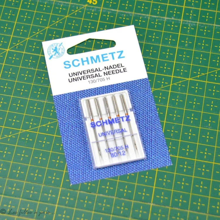 30 Aiguilles Universelles Machine à Coudre Taille 80/12 - Compatible Singer, Organ, Schmetz - Pour Tissus Moyens à Fins
