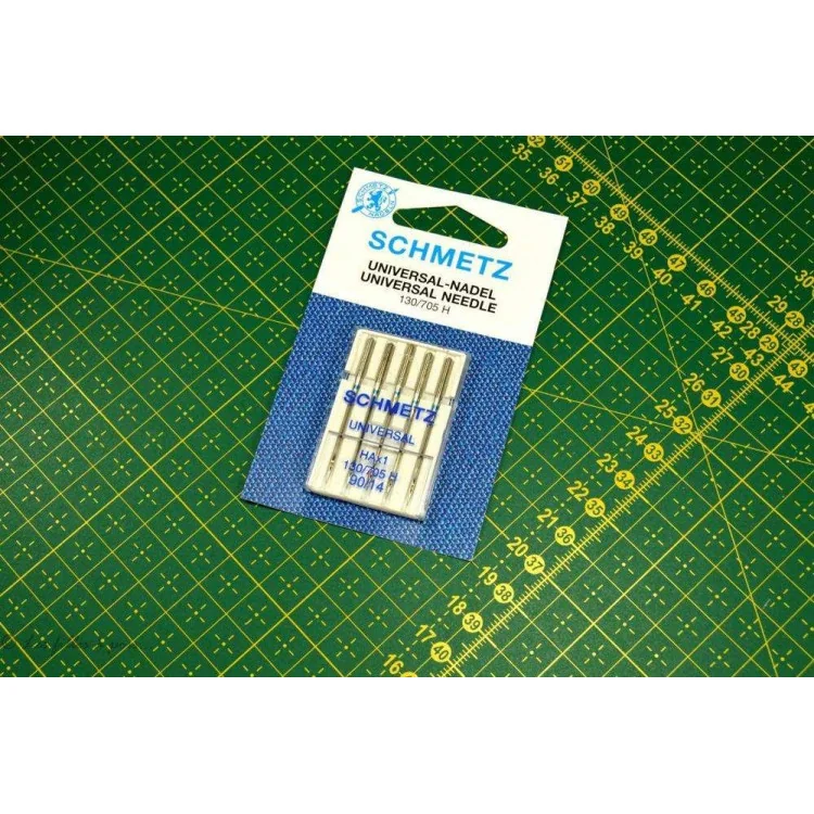 Aiguilles universelles machine à coudre - Schmetz Schmetz : aiguilles pour machines à coudre, broder et surjeter - 4 Aiguilles universelles machine à coudre - Schmetz Schmetz : aiguilles pour machines à coudre, broder et surjeter - 4