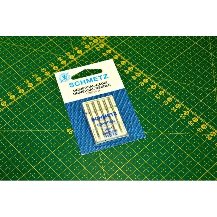 Aiguilles universelles machine à coudre - Schmetz Schmetz : aiguilles pour machines à coudre, broder et surjeter - 6 Aiguilles universelles machine à coudre - Schmetz Schmetz : aiguilles pour machines à coudre, broder et surjeter - 6