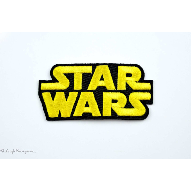 Parche STARWARS - Amarillo y negro - Planchado Autres marques - Tissus et mercerie - 1 Parche STARWARS - Amarillo y negro - Planchado Autres marques - Tissus et mercerie - 1