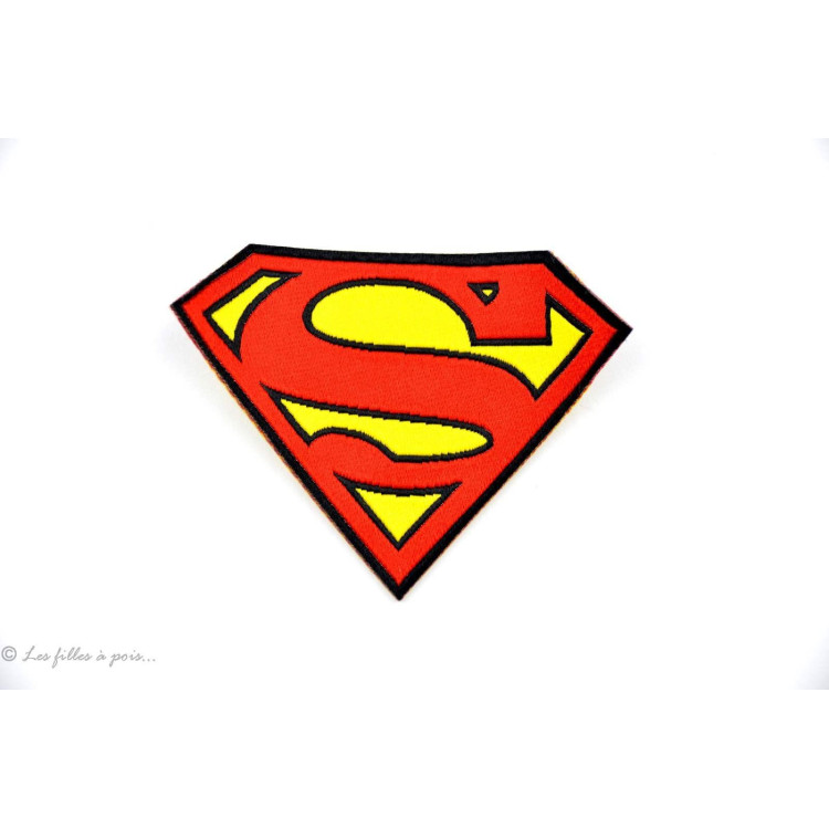 Insígnia SuperMan S - Vermelho e amarelo - Para engomar Autres marques - Tissus et mercerie - 1 Insígnia SuperMan S - Vermelho e amarelo - Para engomar Autres marques - Tissus et mercerie - 1