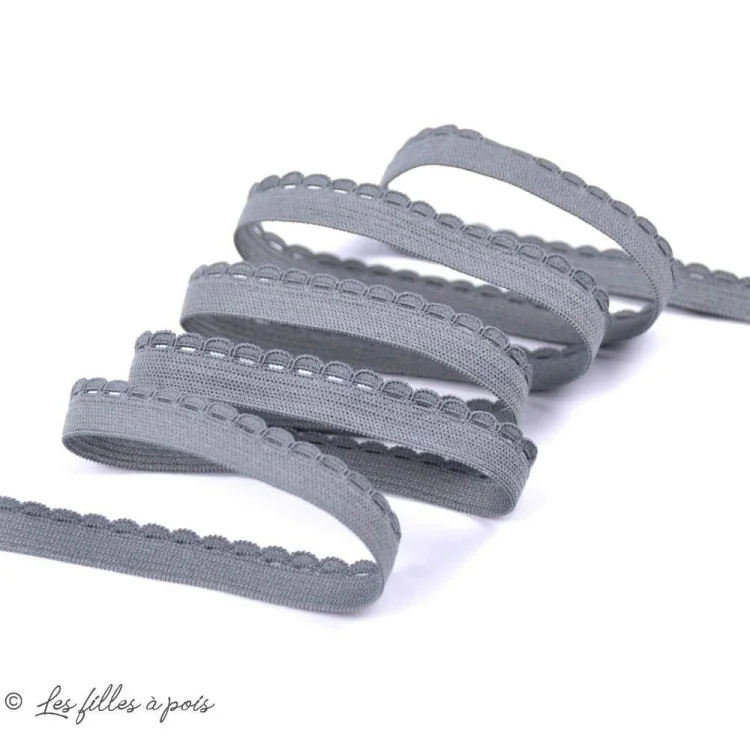 Elastique lingerie - 10mmÉlastique lingerie classique – 10 mm – Vendu au mètre – Plusieurs coloris Tissus et mercerie créative –