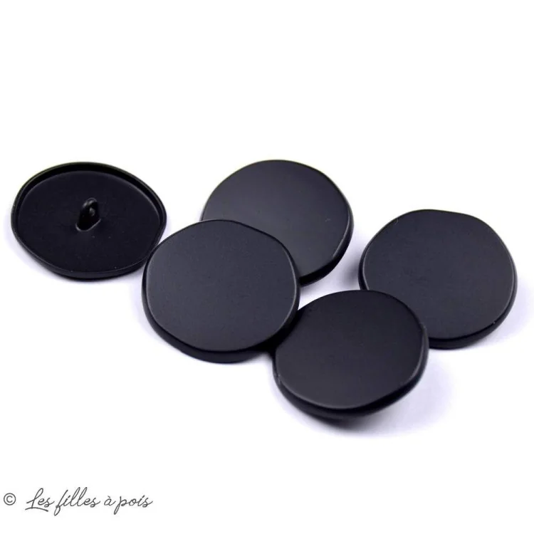 Bouton à queue métal - Rond - 30mm Tissus et mercerie créative – Nos sélections sans marque - 3 Bouton à queue métal - Rond - 30mm Tissus et mercerie créative – Nos sélections sans marque - 3