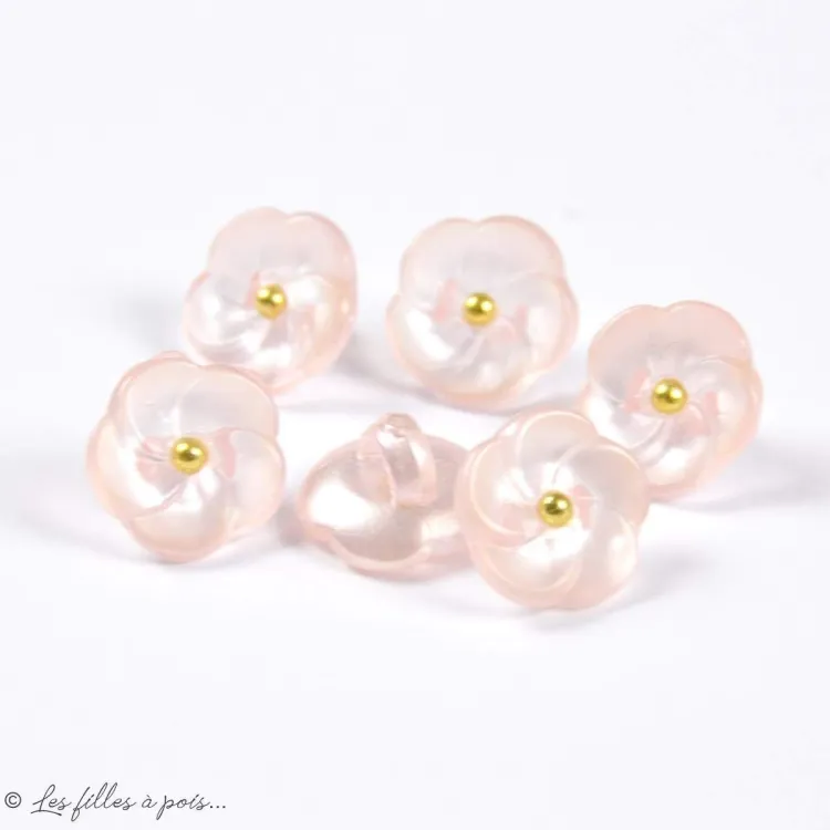 Pomo de resina en forma de flor - 11.50mm Tissus et mercerie créative – Nos sélections sans marque - 1 Pomo de resina en forma de flor - 11.50mm Tissus et mercerie créative – Nos sélections sans marque - 1
