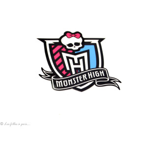 Motif transfert blason monster high - Multicolore - Thermocollant  - 1